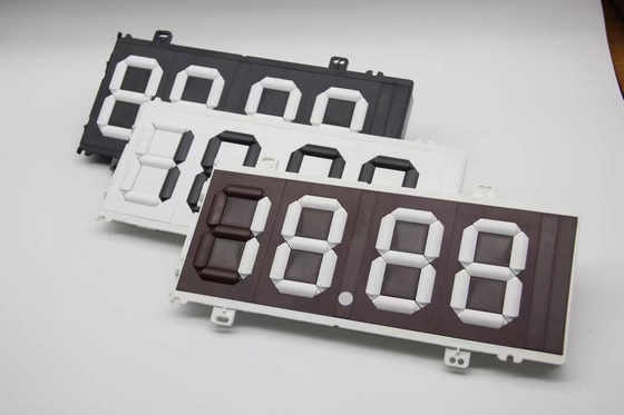 Outdoor Plastic Manual Turnover Gas Price Sign Numbers 7 Segment Price Display Boards