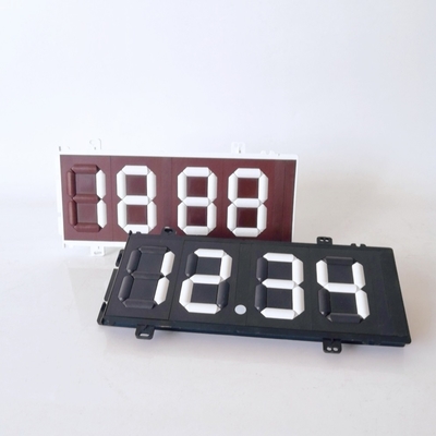 Manual Turnover 7 Segment Gas Price Sign Plastic Number Display Board